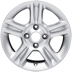 Platišče iz lahke zlitine 15" 5 x 2 kraki, srebrn